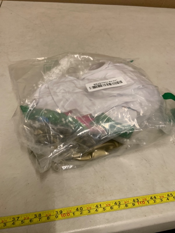 Photo 1 of 24in Christmas Balloon Decoration, Transparent Double-Layer Christmas Tree Balloon, Thick PVC with One-Way Valve, Holiday Yard & Indoor Festive Decor