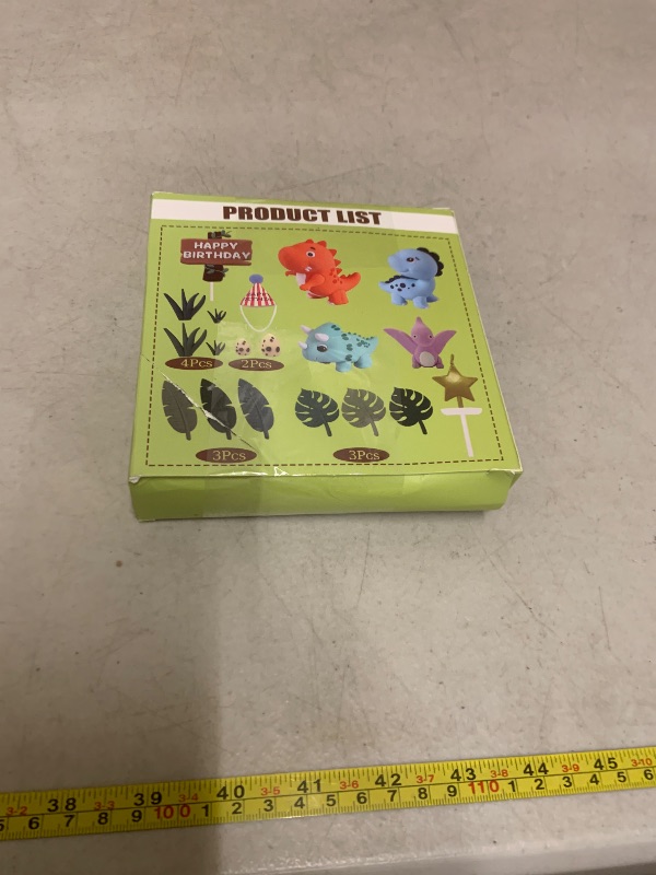 Photo 1 of 20pcs Dinosaur Cake Topper Set with Dinosaur Eggs - Reusable Dinosaur Cake Decorations?Dinosaur Birthday Decorations for Boys & Girls (Dinosaur Cupcake Toppers, Happy Birthday Cake Accessories)