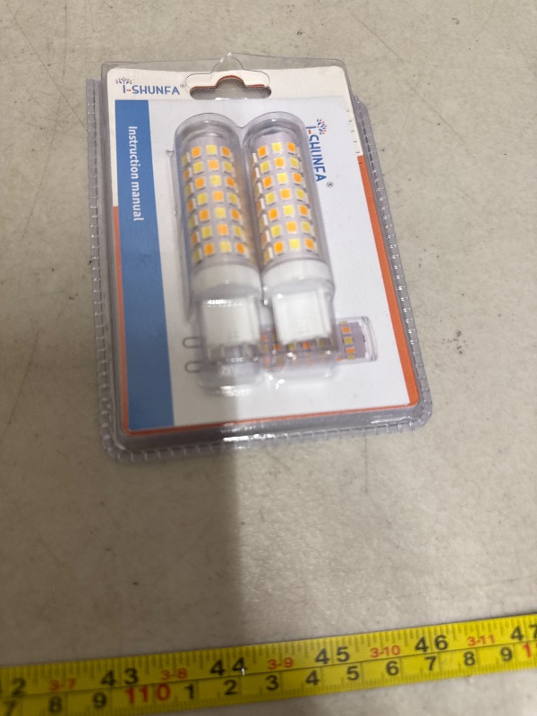 Photo 1 of 2Pack Dimmable Wi-Fi Smart LED Bulbs with G9 Base,Compatible with Amazon Alexa and Google Assistant-Warm to Cool White(2700K-6000K),Adjustable Brightness From 1%-100% (120V,0.4-4.7W,40LM-450LM?