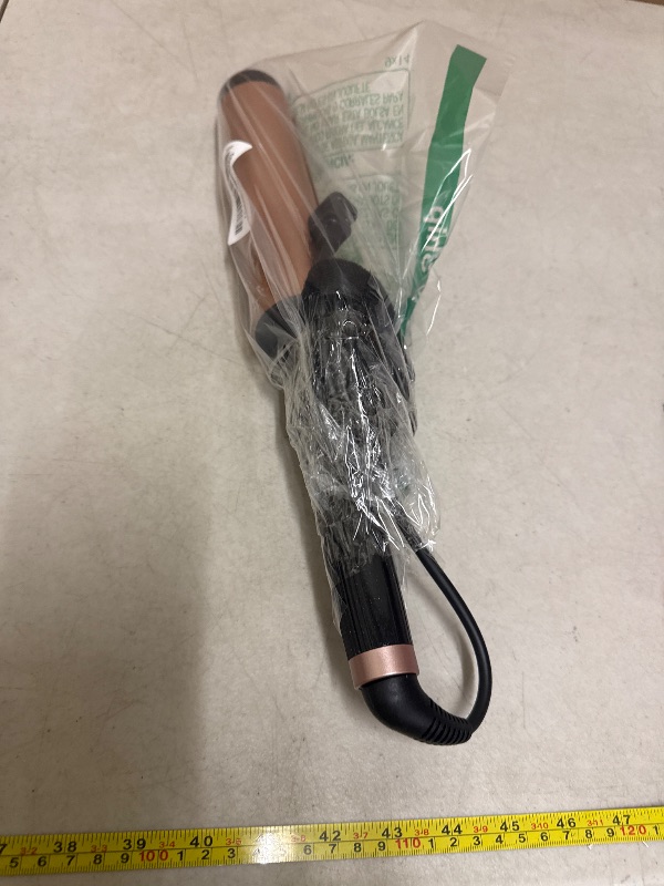 Photo 1 of 2 Inch Curling Iron Extra Long Barrel for Long Hair, Large Barrel Curling Wand Ceramic Tourmaline with LCD Display,10 Temps, Dual Voltage