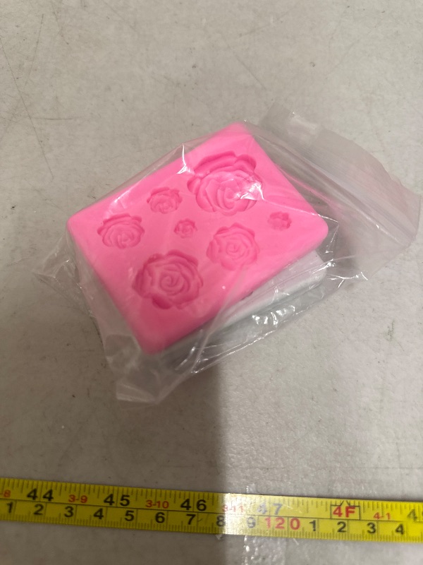 Photo 1 of 2PCS Rose Flowers silicone molds Cake Chocolate Mold wedding Cake Decorating Tools Fondant Sugarcraft Cake Molds