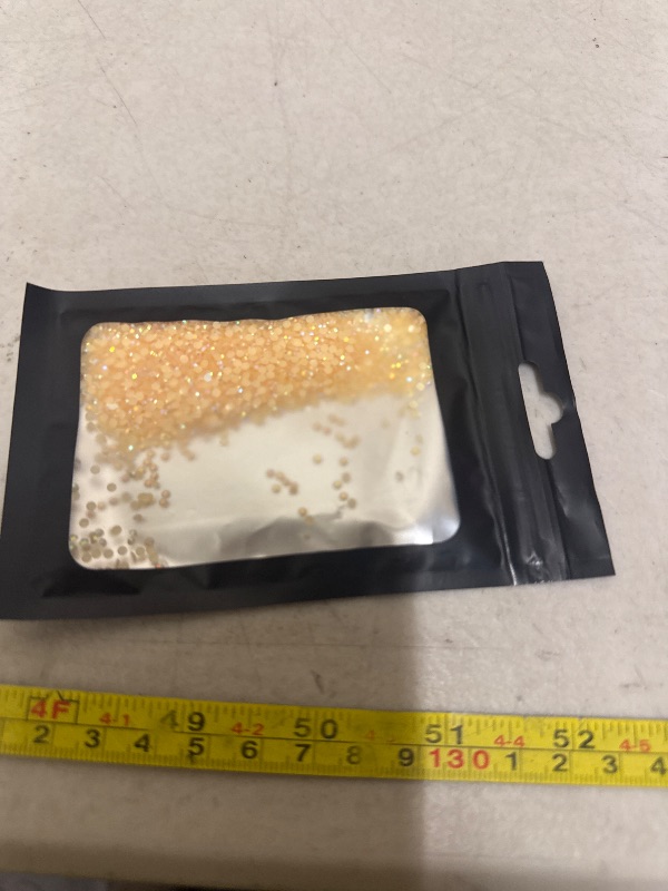 Photo 1 of 3000 Pieces SS6 2mm Flatback Rhinestones Clear Glasses Round Gems AB Crystals for Nail Art DIY Crafts Clothes Glitter Stones ?Champagne?