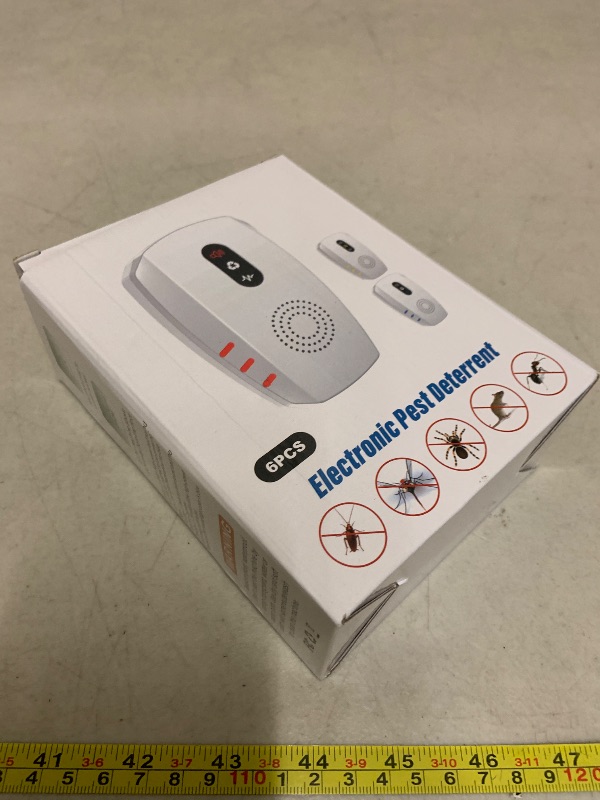 Photo 1 of 2025 Upgraded Ultrasonic Pest Repellent Indoor Insect Repeller, Pest Control, Repellent Roach, Mouse, Bugs, Mosquito, Mice, Spider, Ant, Rodent Repellent Ultrasonic Plug in, 3 Mode Switching, 6 Packs