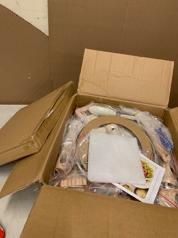 Photo 1 of 17 Pcs Pots and Pans Set Non stick?Cookware Sets White Granite Induction Cookware, Non-toxic Healthy Non Stick Kitchen Cooking Set with Frying Pans Set, Saucepans (PFAS, PFOA, PFOS Free) White