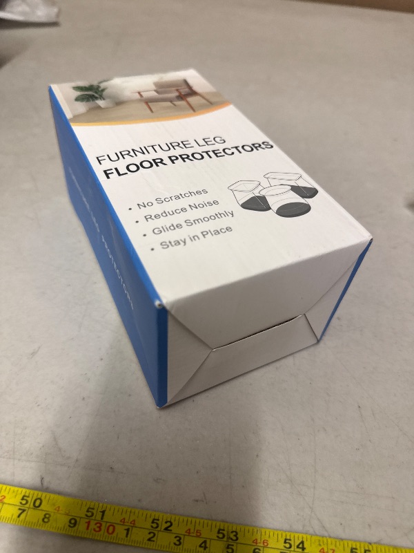 Photo 1 of 32 Pcs Chair Leg Protectors for Hardwood Floors, Silicone Felt Furniture Leg Cover Pad for Protecting Floors from Scratches and Noise, Smooth Moving, Small(Fit Round Diameter?5/16" to 1-5/16")