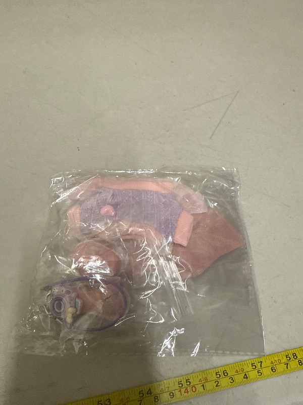 Photo 1 of 17cm Doll Clothes Set (Doll Not Included) Stylish Kawaii Pink Outfit Set 5 Pieces Chic Fashion with Stylish Accessories for Mini Dolls