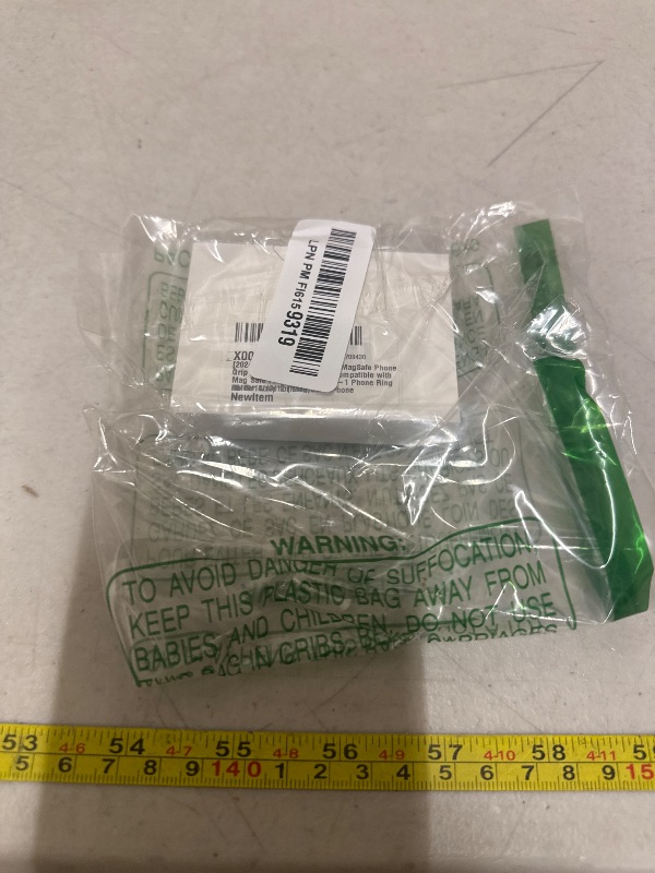 Photo 1 of [2025 Newest] SUPERONE for Magsafe Phone Grip for Magnetic Kickstand Compatible with Mag Safe Finger Loop, 4-in-1 Phone Ring Holder Strap for Magnetic iPhone 17/16/15/14/13/12 (Rose)