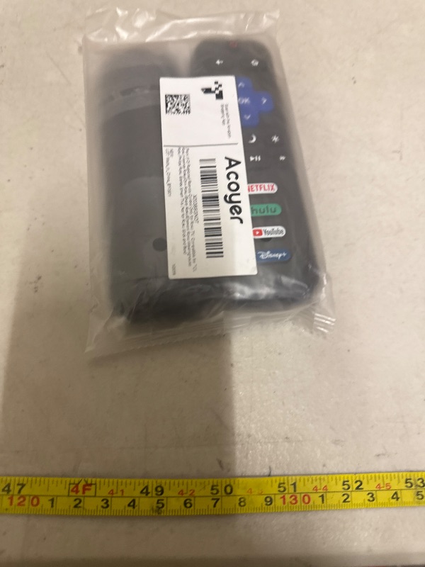 Photo 1 of (Pack of 2) Replacement Remote Control Only for Roku TV, Compatible for TCL Roku/Hisense Roku/Onn Roku/Sharp Roku/Element Roku/Westinghouse Roku/Philips Roku Smart TVs (Not for Roku Stick and Box)