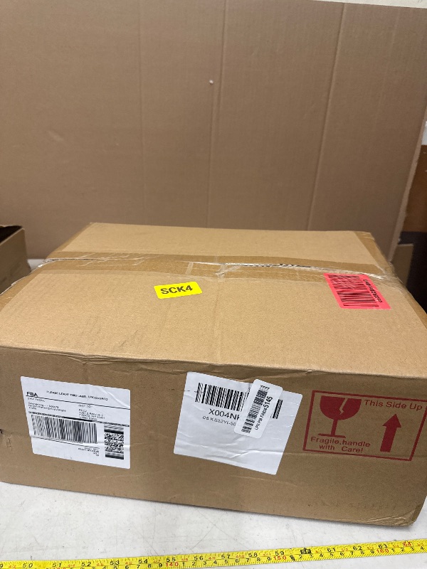 Photo 1 of KENSID 52 Inch Brushed Nickel Ceiling Fans with Lights and Remote,Low Profile Flush Mount Modern Ceiling Fan with Light,5 Blades,Dimmable LED Light,6 Speed DC Motor,Indoor Outdoor for Bedroom