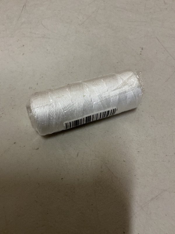 Photo 1 of White Mason Line 300 Feet #18 Braided Nylon Twine for Masonry, Construction, Gardening & DIY Projects - Masonry Tools Construction String