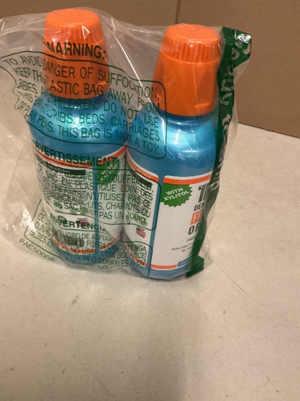 Photo 1 of TheraBreath Fresh Breath Mouthwash, Icy Mint Flavor, Alcohol-Free, 16 Fl Oz (Pack of 2)