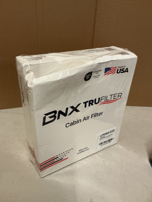 Photo 1 of BNX TruFilter Premium HEPA Cabin Air Filter (Model C7055) Compatible With Lexus: RX, GS, GX, IS, LS, ES, Toyota: Tundra, Prius, Camry, 4Runner, Sienna, Highlander,Sequoia,Subaru:Outback, Legacy 2-Pack