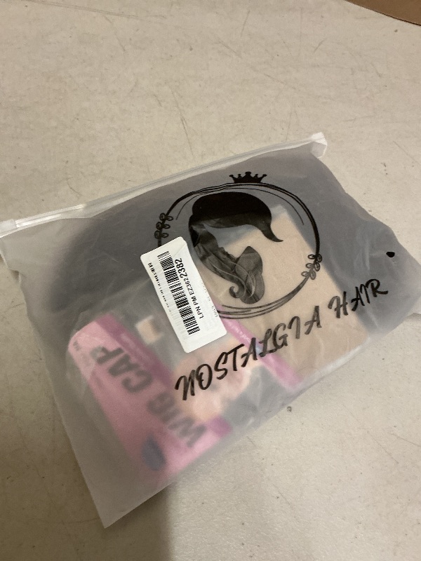 Photo 1 of NOSTALGIA Brown Wear and Go Glueless Wigs Pre Plucked Pre Cut for Beginners Synthetic Lace Front Wigs For Woman Long layered Straight 3 Seconds to Wear