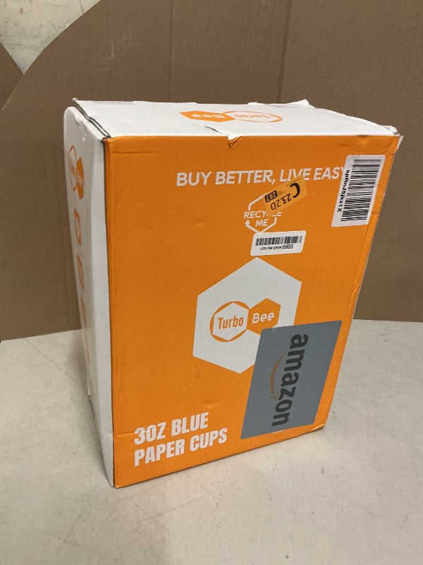 Photo 1 of 3oz Disposable Paper Cups 2400Pack, Small Bathroom Cups Bulk, Rinse Small Blue Paper Mouthwash Tumblers Perfect for Bathroom, Party, Picnic, Travel and Events