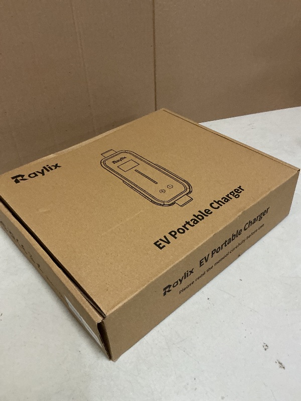 Photo 1 of Raylix 16A Level 1&2 EV Charger, 110V-240V Electric Car Charger with 21ft Cable [Adjustable Current & Delay Charging] Portable EV Chargers for All SAE J1772, Nema 6-20 & Nema 5-15 Plug, Accessories