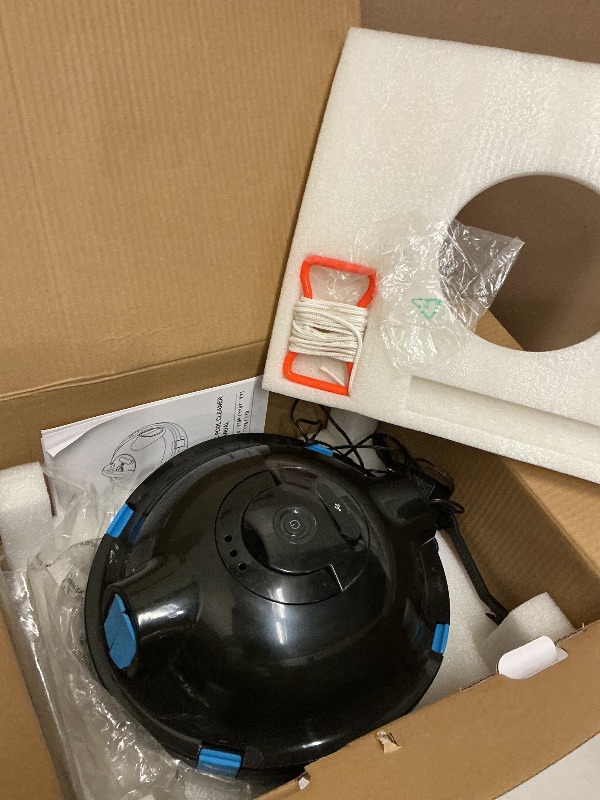 Photo 1 of OUCAXIA Y10 Cordless Robotic Pool Cleaner Automatic Vacuum - 90 Mins Runtime, Powerful Suction, Self-Parking, Lightweight for Above/Inground Pools Up to 65ft/1100 Sq.Ft