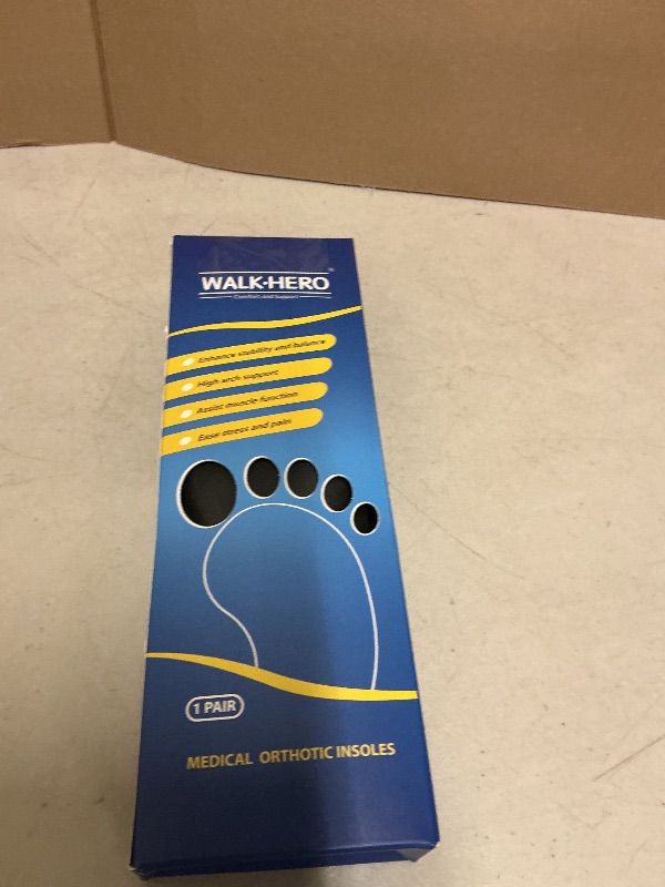 Photo 1 of Plantar Fasciitis Feet Insoles Arch Supports Orthotics Inserts Relieve Flat Feet, High Arch (Mens 9-9 1/2 | Womens 11-11 1/2)