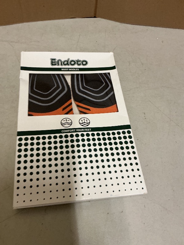 Photo 1 of Endoto Square Toe Insoles for Ariat Cowboy Boots, Replacement Shoe Inserts for Men Foot Comfort All Day(Size:M9-EU42)