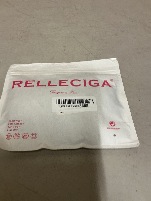 Photo 1 of RELLECIGA Women's Black Adjustable High Cut Thong Bikini Bottom Size XX-Large