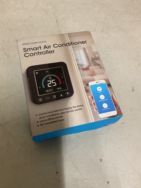Photo 1 of Smart Air Conditioner Controller, WenzhiIoT WiFi Thermostat for Mini-Split,Window,Portable AC&Heat Pumps Tuya Smart Life Wireless Remote Compatible with Alexa Google Home