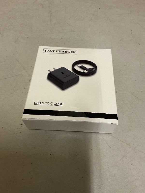 Photo 1 of 2025 New 45W Super Fast Charger USB C Android Phone Charger Fast Charging Replacement for Samsung Galaxy S25/S25 Ultra/S25+/S24 Ultra/S24/S24+/S23 Ultra/S23/S22/S20/S21/Note 10,Galaxy Tab, 6ft C Cable