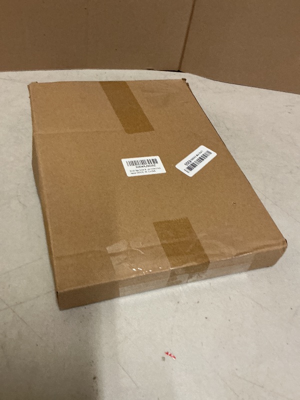 Photo 1 of 3 Pack Acrylic Sign Holder 8.5 x 11 Inches, Clear Menu Stand, Vertical Flyer Display, Table Paper Holder, Desk Brochure, Plastic Sign Display for Restaurants, Office, Store