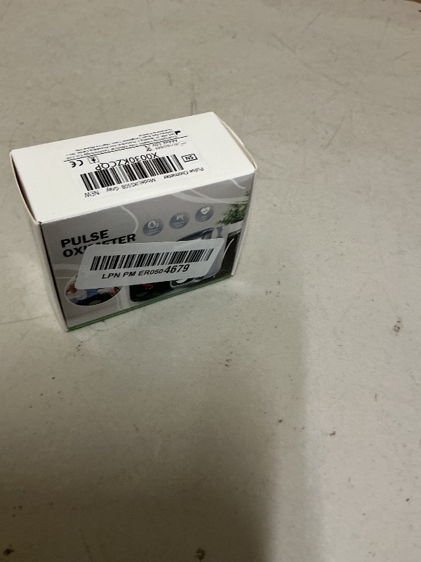 Photo 1 of Fingertip Pulse Oximeter Blood Oxygen Saturation Monitor Pulse Ox, Heart Rate and Fast Spo2 Reading Oxygen Meter with OLED Screen Included Lanyard and 2 X AAA Batteries