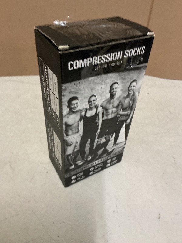 Photo 1 of CHARMKING Compression Socks for Women & Men Circulation (3 Pairs) 15-20 mmHg is Best Athletic for Running, Flight Travel, Support, Cycling, Pregnant - Boost Performance, Durability (S/M, Multi 53)