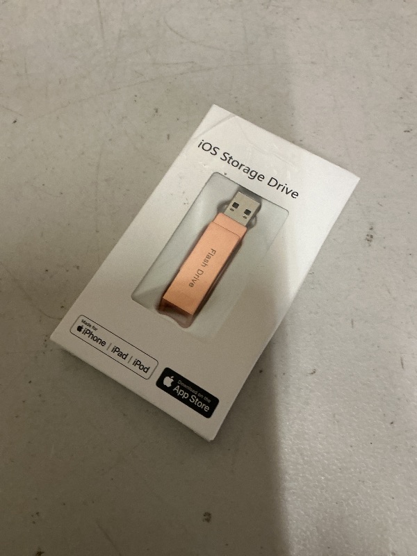 Photo 1 of MFi Certified 512GB Flash Drives 3.0 High Speed 3ni1 USB Stick External Storage Compatible for iPhone/PC/iPad/Android/More Devices for Photos and Videos Transfer Storage Backup(512GB-Pink)