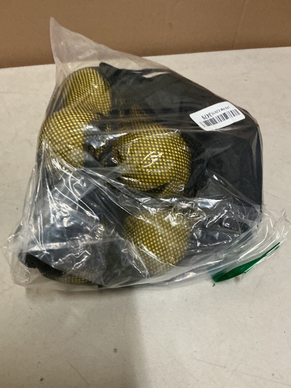 Photo 1 of Tebery 12 Pack Yellow Dimpled Baseballs, 9-Inch Pitching Machine Baseballs for Hand-Eye Coordination, Hitting and Fielding Practice