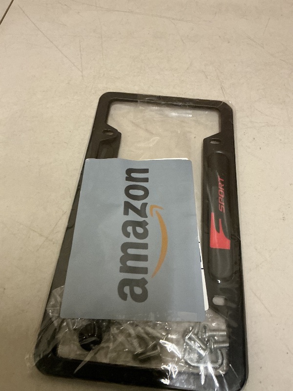 Photo 1 of yloylolior for IS350 F Sport License Plate Frames 2pack US Universal Plate Holder. (XH-H-F)