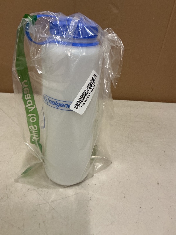 Photo 1 of Nalgene HDPE Wide Mouth Water Bottle, Clear, 48 oz