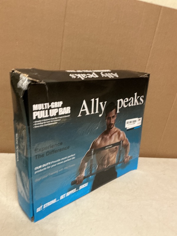Photo 1 of Ally Peaks Pull Up Bar for Doorway | Thickened Steel Max Limit 440 lbs Upper Body Workout| Multi-Grip Strength| Indoor Chin-Up Bar Fitness Trainer for Home Gym Portable