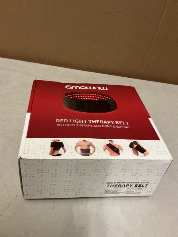 Photo 1 of Red Light Therapy for Body, Infrared Light Therapy for Shoulder Waist Muscle Pain Relief, Upgraded 3 in 1 Led Beads, 660nm Red Light &850nm Near Infrared Light Therapy Belt Wrap Timer Remote Control