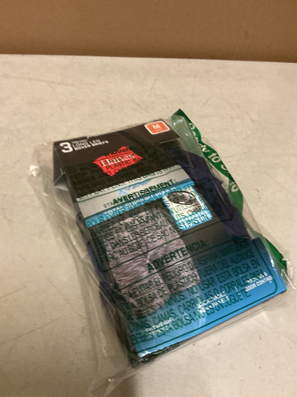 Photo 1 of Hanes Men's X-Temp Total Support Pouch Boxer Brief, Anti-Chafing, Moisture-Wicking Underwear, Multi-Pack, Blue/Grey/Black, Medium