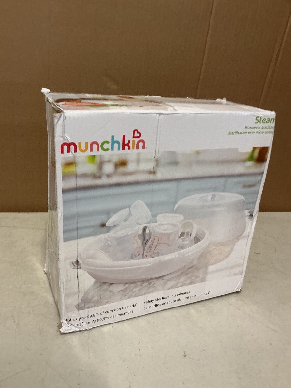 Photo 1 of Munchkin® Steam™ Microwave Bottle Sterilizer, White