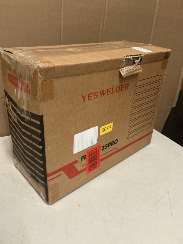 Photo 1 of YESWELDER 135Amp MIG Welder,110V Flux Core Welder Flux Core MIG/Lift TIG/Stick 3-in-1 Large LED Digital Display Welding Machine IGBT Inverter Welder FLUX-135PRO