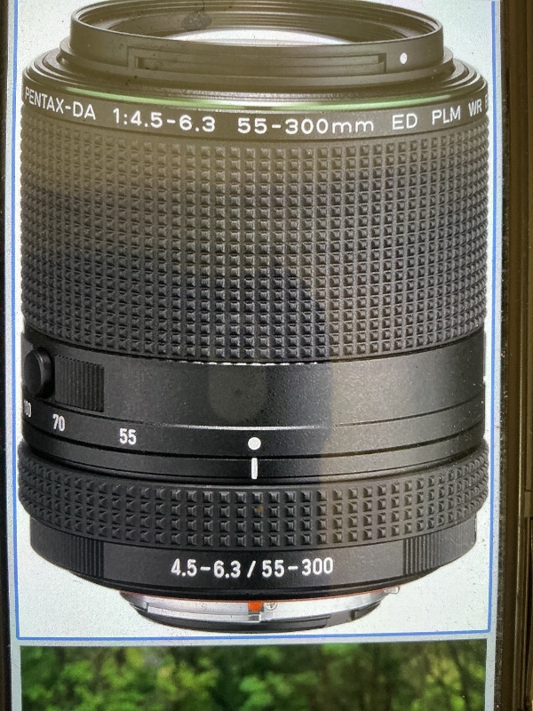 Photo 1 of Pentax HD DA  55-300mm f/4.5-6.3 ED PLM WR RE Lens
