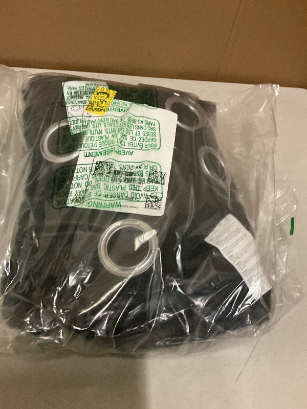 Photo 1 of NICETOWN Blackout Black Curtains & Drapes 90 inches Long - Grommet Thermal Insulated Blackout Drapes Light Blinds Room Darkening Window Treatments for Bedroom (2 Panels, W52 x L90, Black)