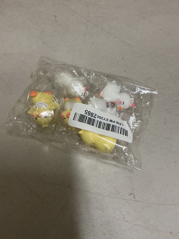 Photo 1 of 6 Pcs Mini Resin Animals Duck Figures, Small Animal Figurines for Kids, Miniature Resin Ducks Figurines for Dollhouse Decor Micro Fairy Garden Landscape Aquarium Tiny, Birthday Gifts