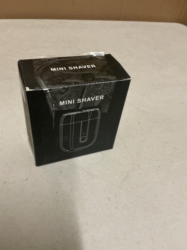 Photo 1 of 2025 New Model Mini Dual-Head Electric Shaver, Electric Mini Portable Razor, Pocket Size Washable Double Head Razor, Rechargeable Waterproof Compact Electric Shaver for Home, Car, Travel (Silver)