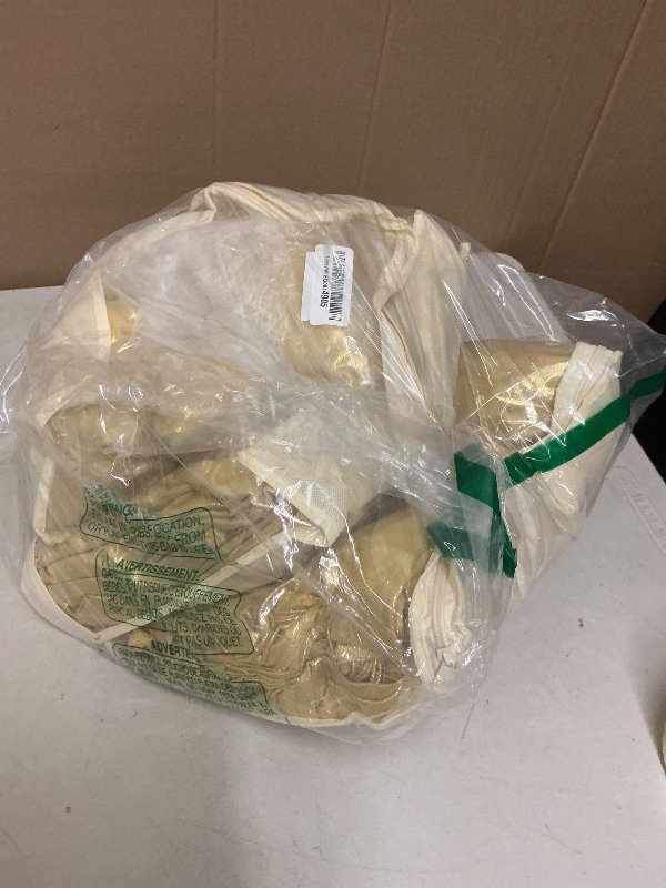 Photo 1 of 40ftx10ft Thick Gold Glitter Backdrop Curtain for Parties, Wrinkle Free Sparkling Sequin Backdrop Drapes, 8 Panels 5x10ft Shimmer Photo Back Drop Cloth for Wedding Birthday Photography Background