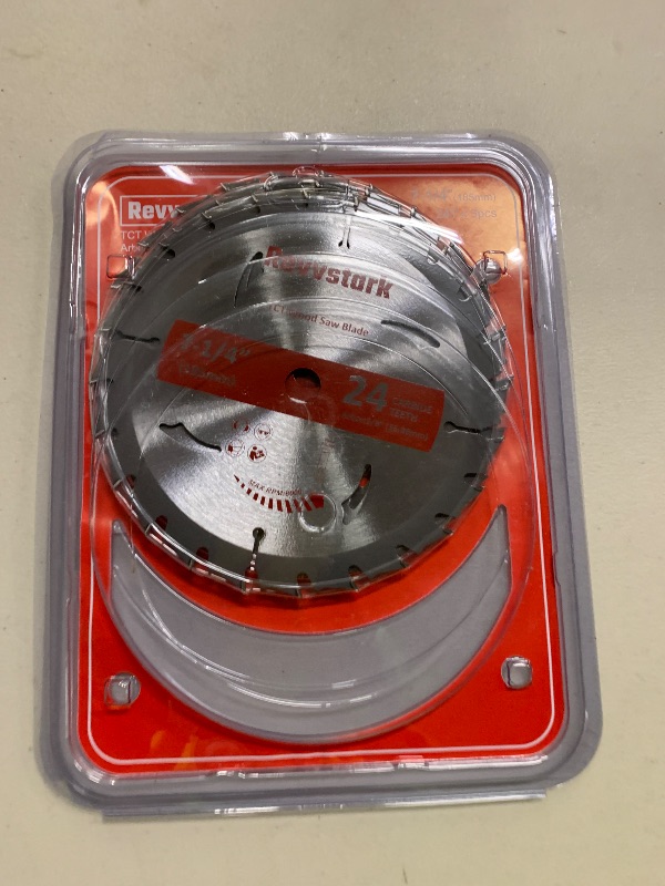 Photo 1 of 3 Pack Circular Saw Blade 7-1/4" 24T with 5/8" Arbor, Carbide Tipped Teeth, TCT Saw Blades for Cutting Various Wood, Plastic and Composite Materials, Fit Dewalt Craftsman Ryobi Milwaukee