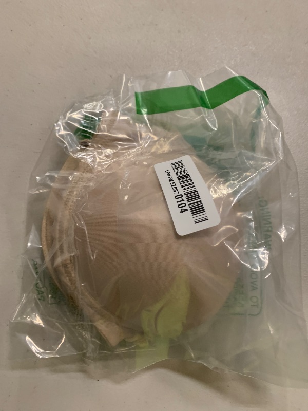 Photo 1 of 32C Strapless Bra with Clear Strap for Backless Wedding Dresses Low Open Back Halter Top Beige