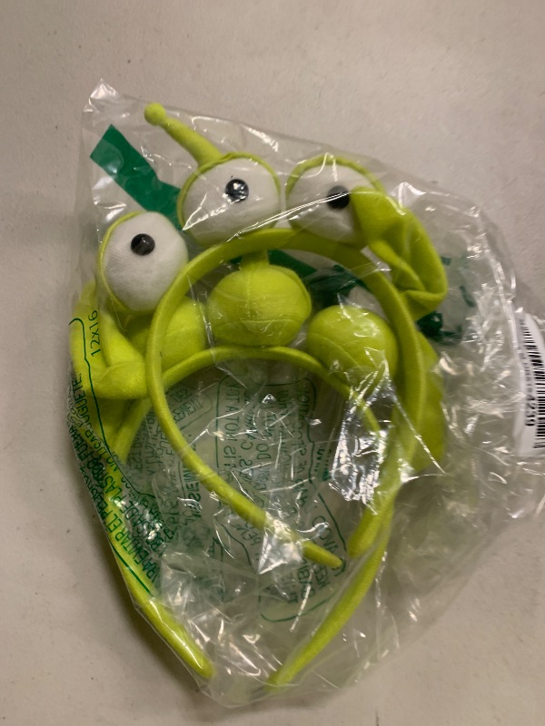 Photo 1 of 2 PC Alien Headband Adult, Alien Headbands Three-eyed Headband Monster Toy Plush Headwear Hat Accessories for Party Girls and Children