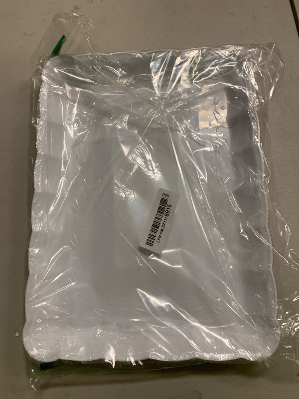 Photo 1 of 6 Pack White Serving Tray - 9 x 13 Inch, Heavy Duty White Serving Trays and Platters for Party - Premium Serving Platters