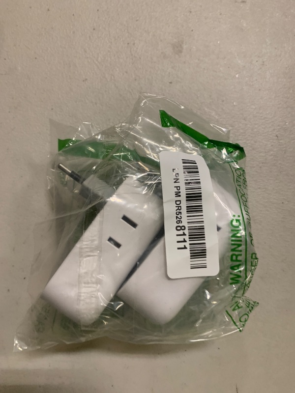 Photo 1 of 2 Pack European Plug Adapter USB C, TESSAN US to Europe Adapter 4 Outlets 3 USB Charger, Type C International Power Adaptor to Italy Spain France Portugal Iceland Germany, Europe Travel Essentials