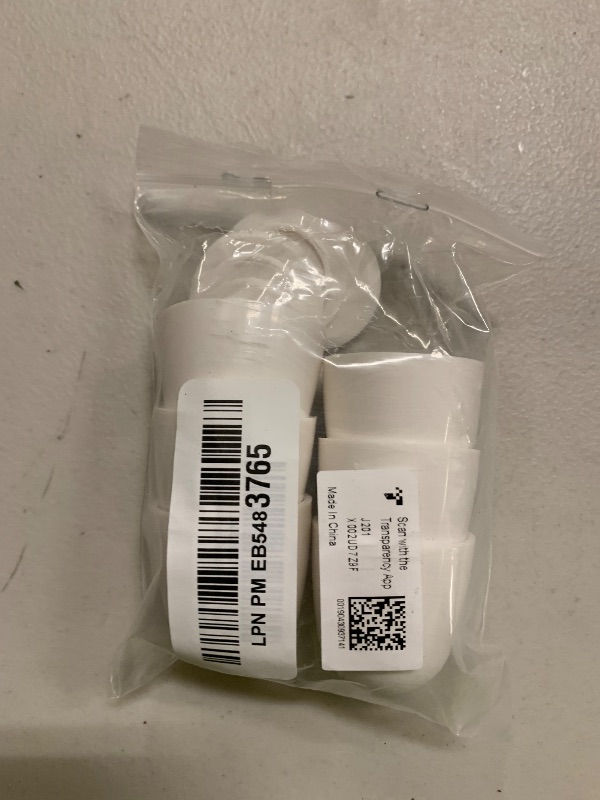 Photo 1 of 6Packs Universal Toilet Bolt Caps, Round Plastic Push-On Toilet Bowl Bolt Caps Covers, with Extra Washers for Easy installation, 1.44 Inch Height, White Color