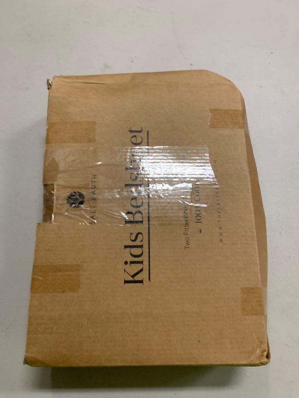 Photo 1 of 100% Cotton 210TC Salt Earth Kids Bedsheet, Twin Sheets Set for Toddler bed, 3 Piece Bedding Set Including Flat Sheet, Fitted Sheet, and Pillowcase, Themed Cute Sheets for a Playful Kids Bed (Unicorn)