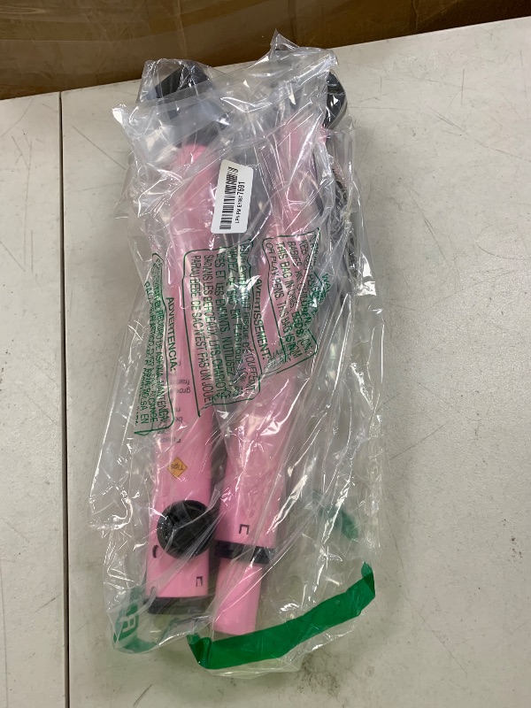 Photo 1 of Rerishom Door Security Bar, Door Stoppers Security bar,Heavy Duty Door Lock Security Door Jammer Door Stopper for Apartment, Hotel Room,Screen Door Hardware, Gate Lock Bar(2 Pack,Pink)
